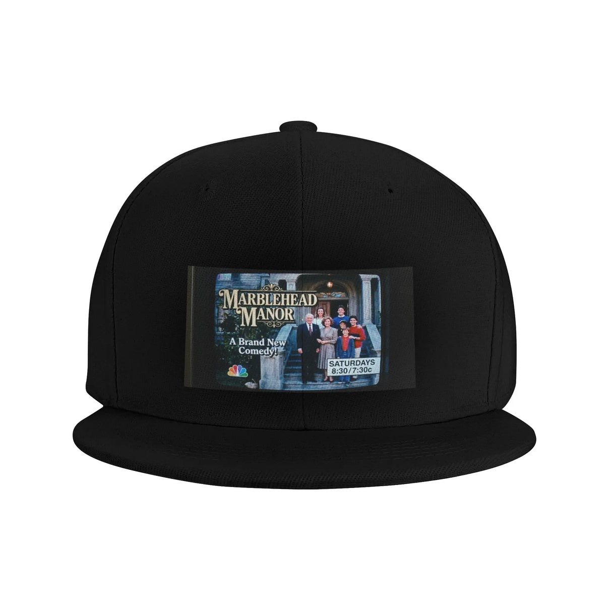 Classic Television Promos Marblehead Manor Flat Brim Snapback Cap