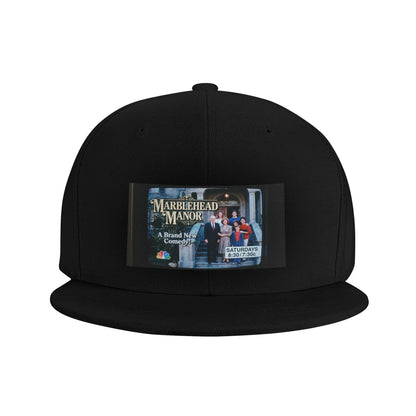Classic Television Promos Marblehead Manor Flat Brim Snapback Cap