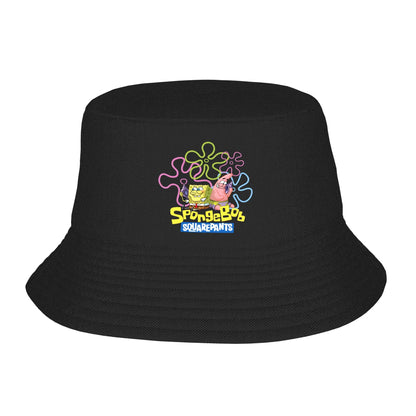Spongebobs Bucket Hat Heart Streetwear Fisherman Caps