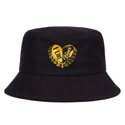 I Like Beer Cotton Bucket Hat