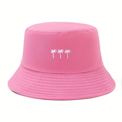 Coconut Print Beach Leisure Bucket Hat