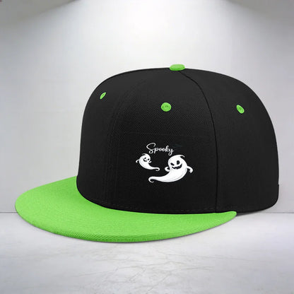 1pc Spooky Ghost Pattern Printed Cap