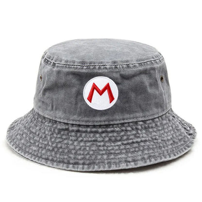 Retro Gaming Washed Cotton Bucket Hat