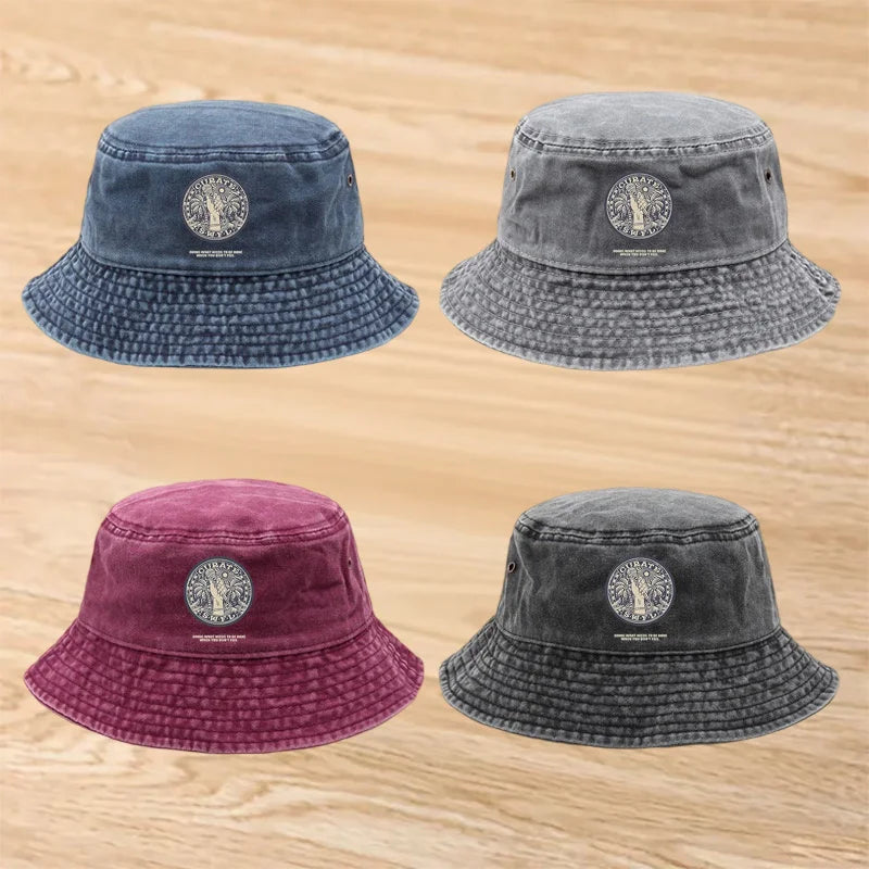 Pirate Island Vintage Bucket Hat