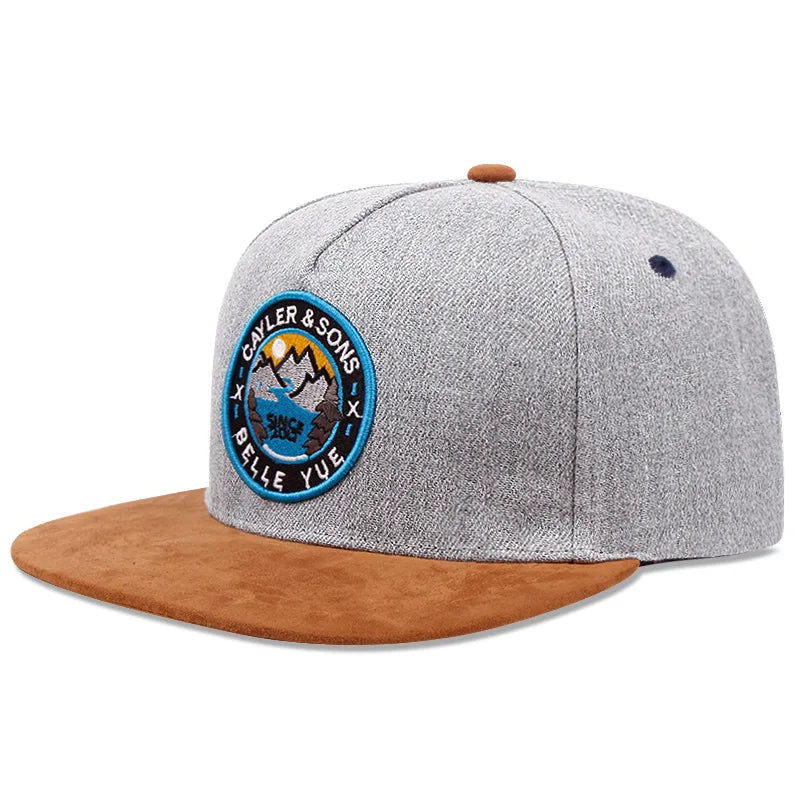 Luxury One Don't Mercy Flat Top Snapback Cap