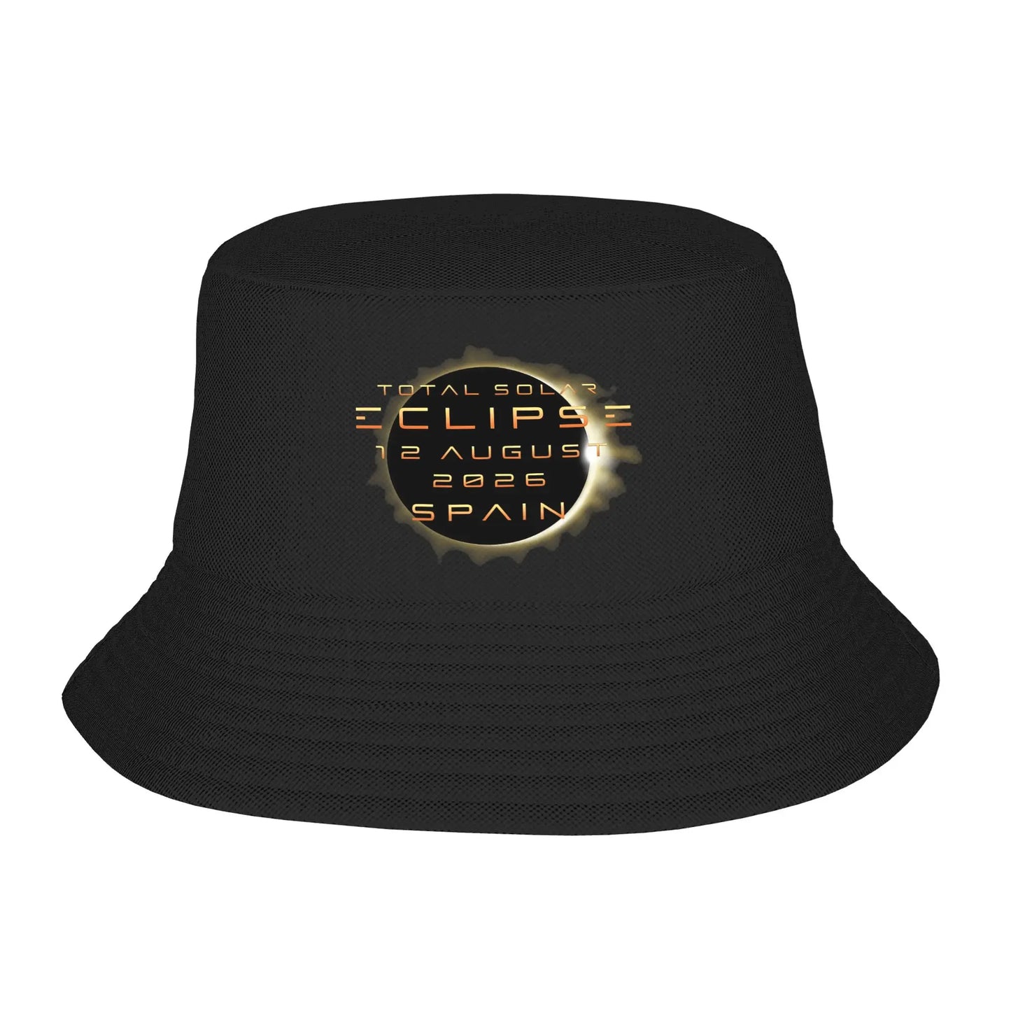 Spain Total Solar Eclipse 2026 Bucket Hat