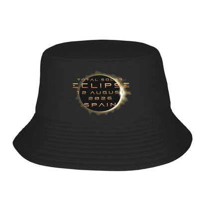 Spain Total Solar Eclipse 2026 Bucket Hat