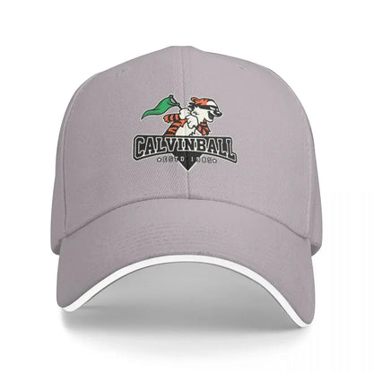 Calvin And Hobbes Flag Graphic Baseball Cap
