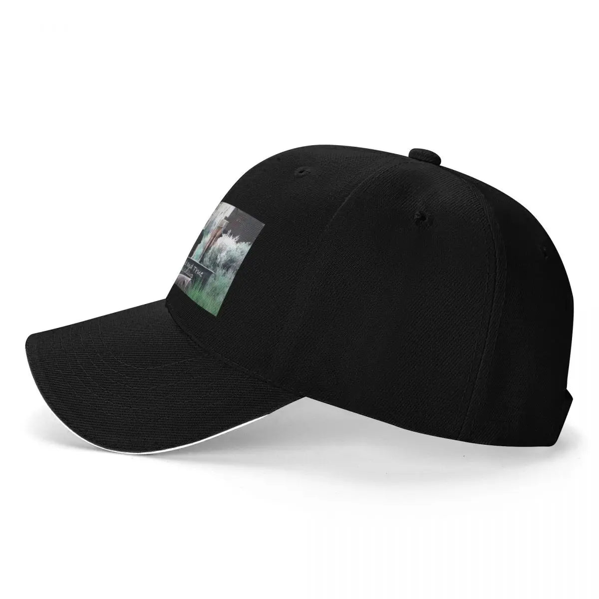 Unbridled And True Text Six Panel Baseball Cap