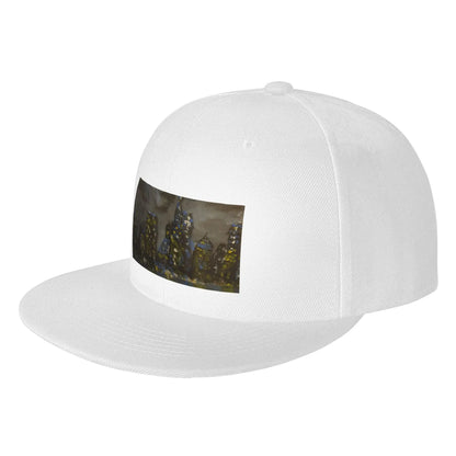City Night River Denim Snapback Cap