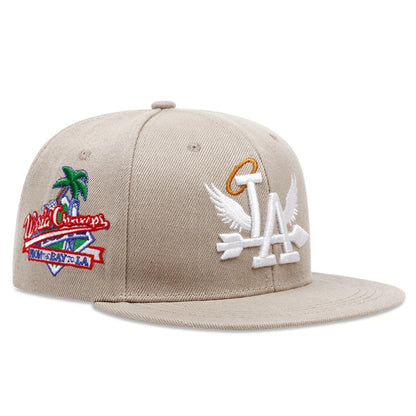 LA Wings Embroidered Mesh Snapback Cap