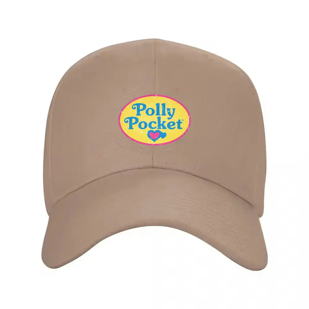 Kawaii Polly Pocket Baseball Cap Outdoor Sport