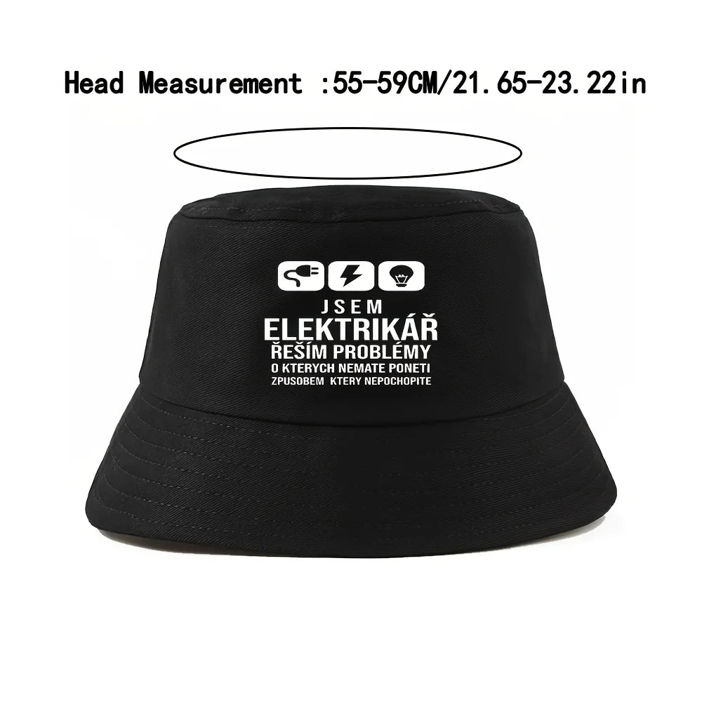 Plug Lightning Foldable Bucket Hat