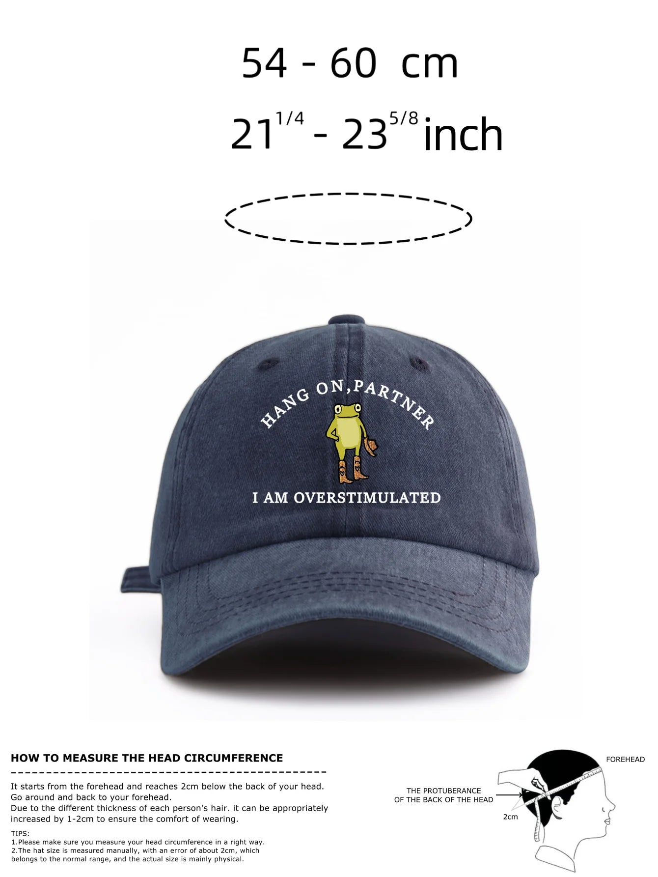 Cowboy Frog Meme Baseball Cap