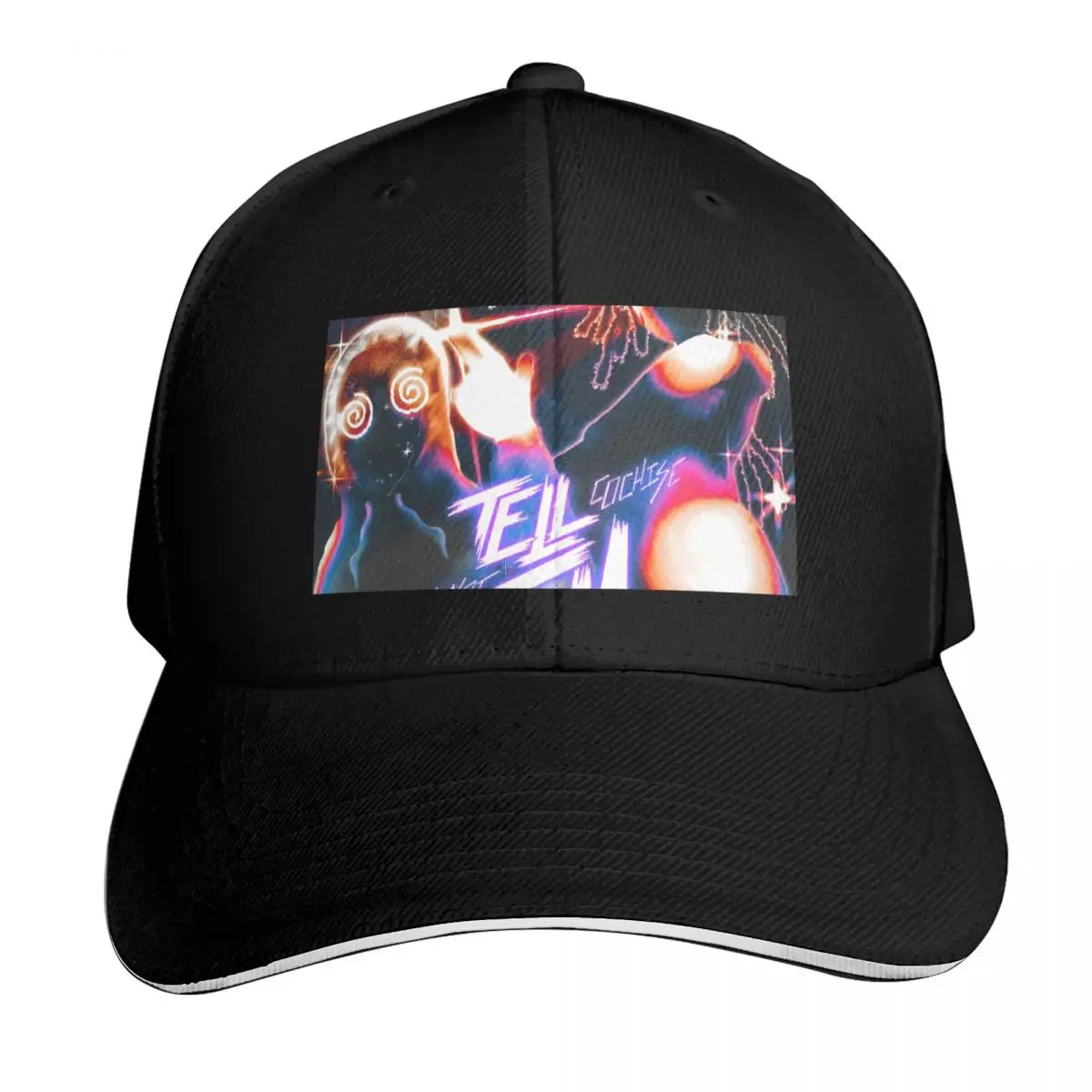 Tell Em Cover Curved Brim Baseball Cap