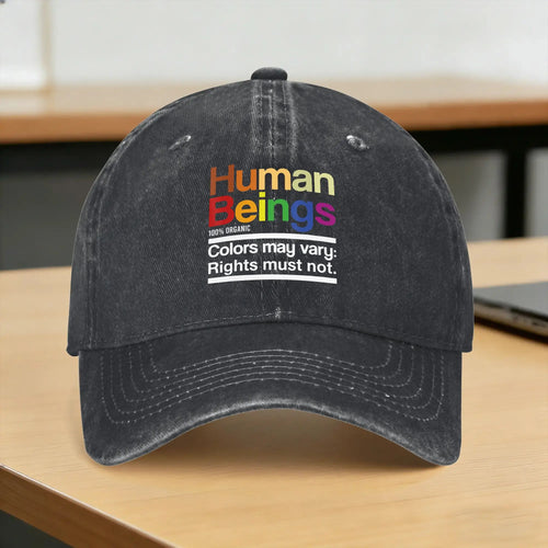 Human Being 100% Organic Y2K Cool Trucker Baseball Cap