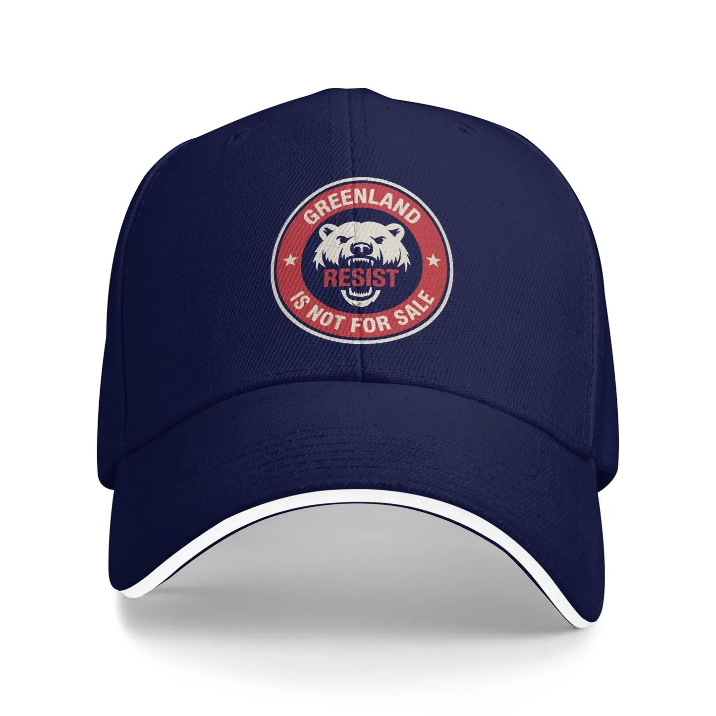 Hands Off Greenland Not For Sale Baseball Cap