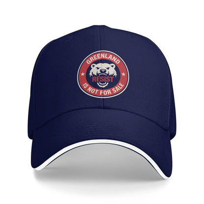 Hands Off Greenland Not For Sale Baseball Cap