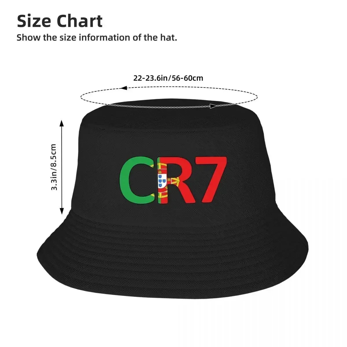 2026 CR7 Cristiano Ronaldo Bucket Hats