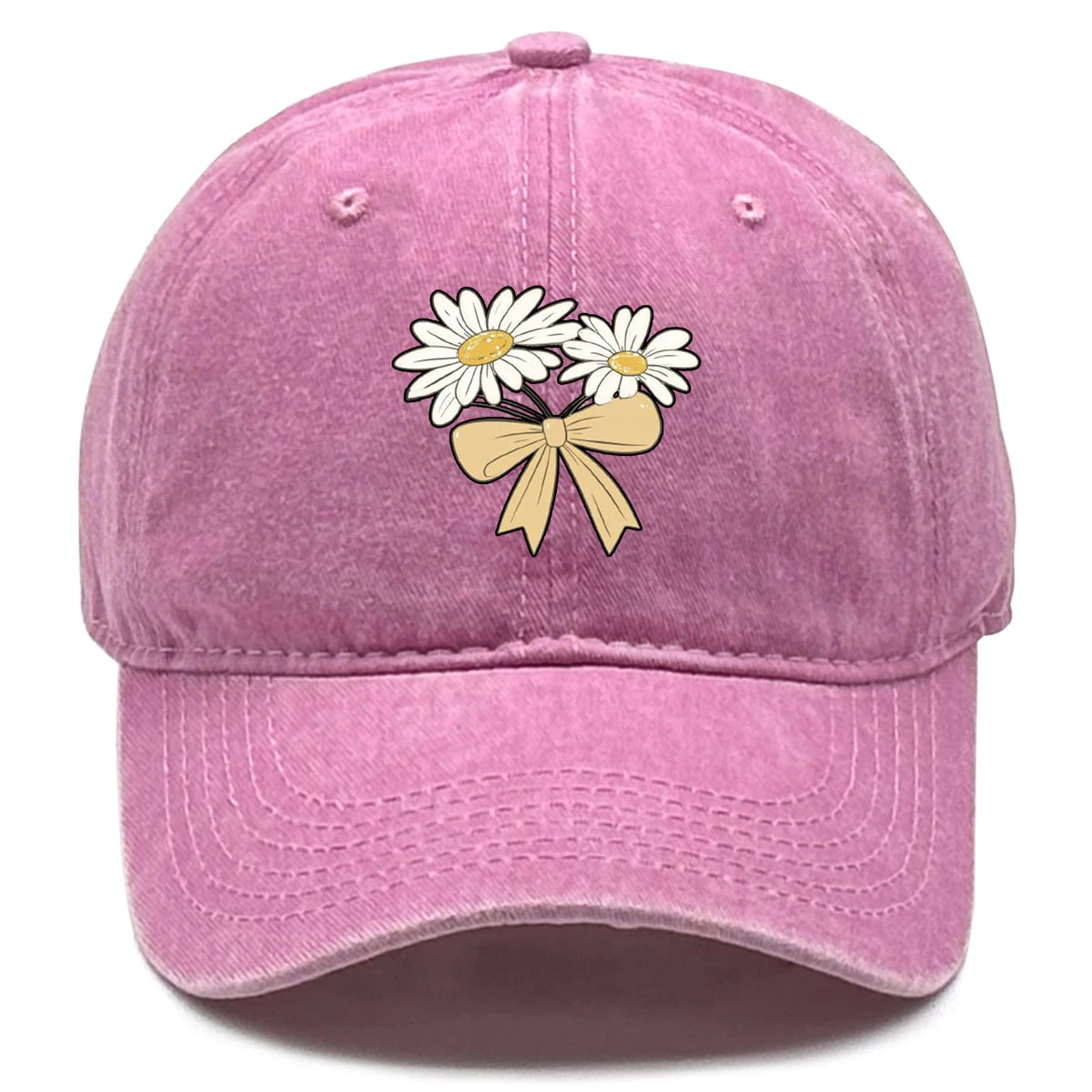 Adjustable Summer Cap For Women Men Flower Baseball Cap