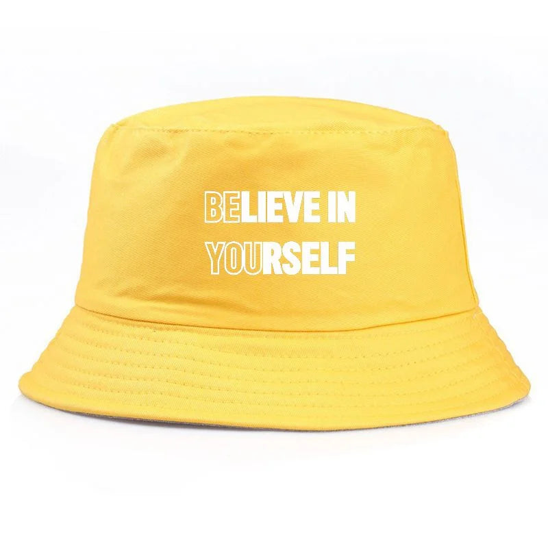 Believe In Yourself Vintage Cotton Bucket Hat
