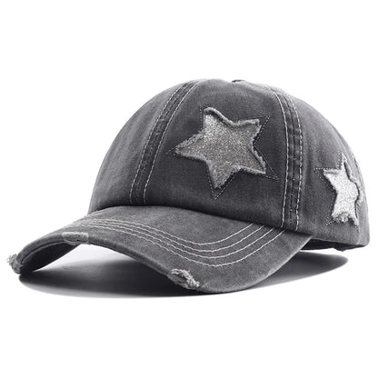 New High Ponytail Baseball Cap For Women Snapback Hat