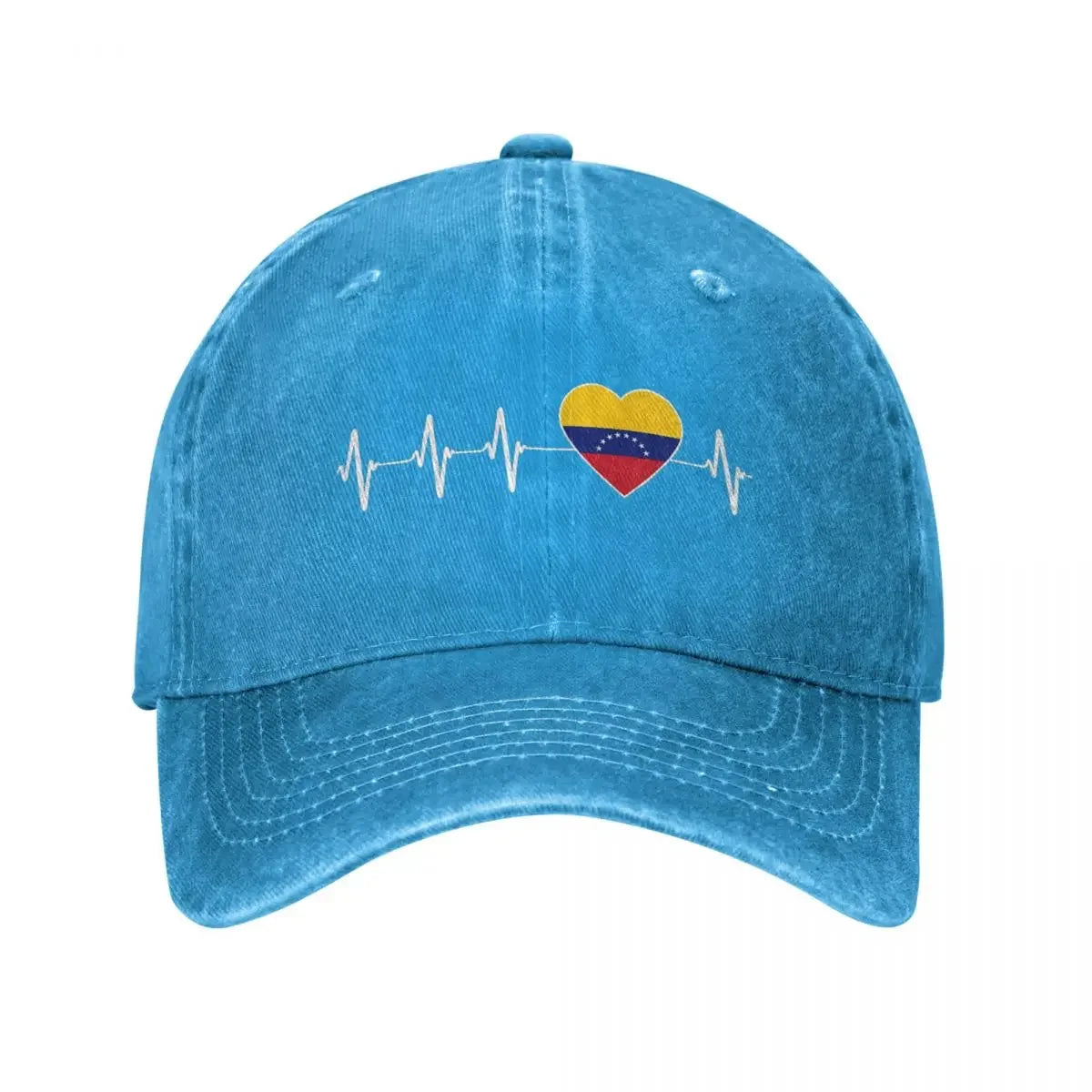 Venezuelan Heartbeat I Love Venezuela Baseball Cap