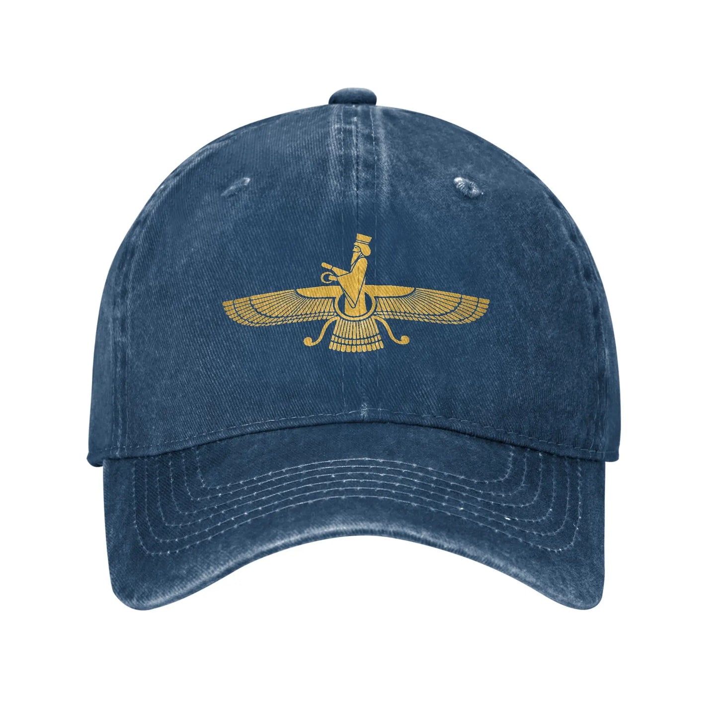 King Reza Pahlavi Vintage Trucker Baseball Cap