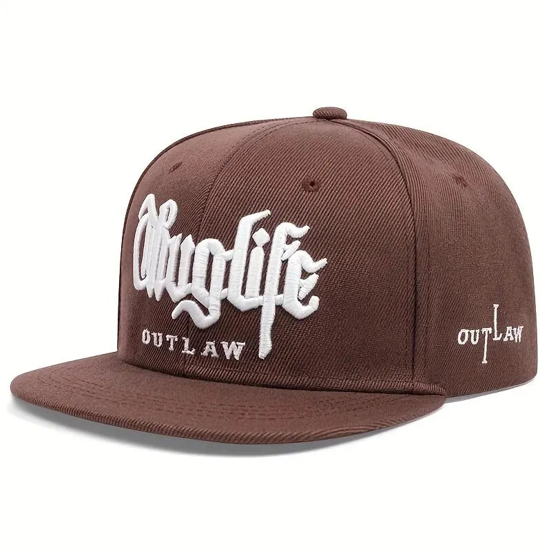 Thuglife Embroidered Adult Adjustable Hip-Hop Snapback Cap