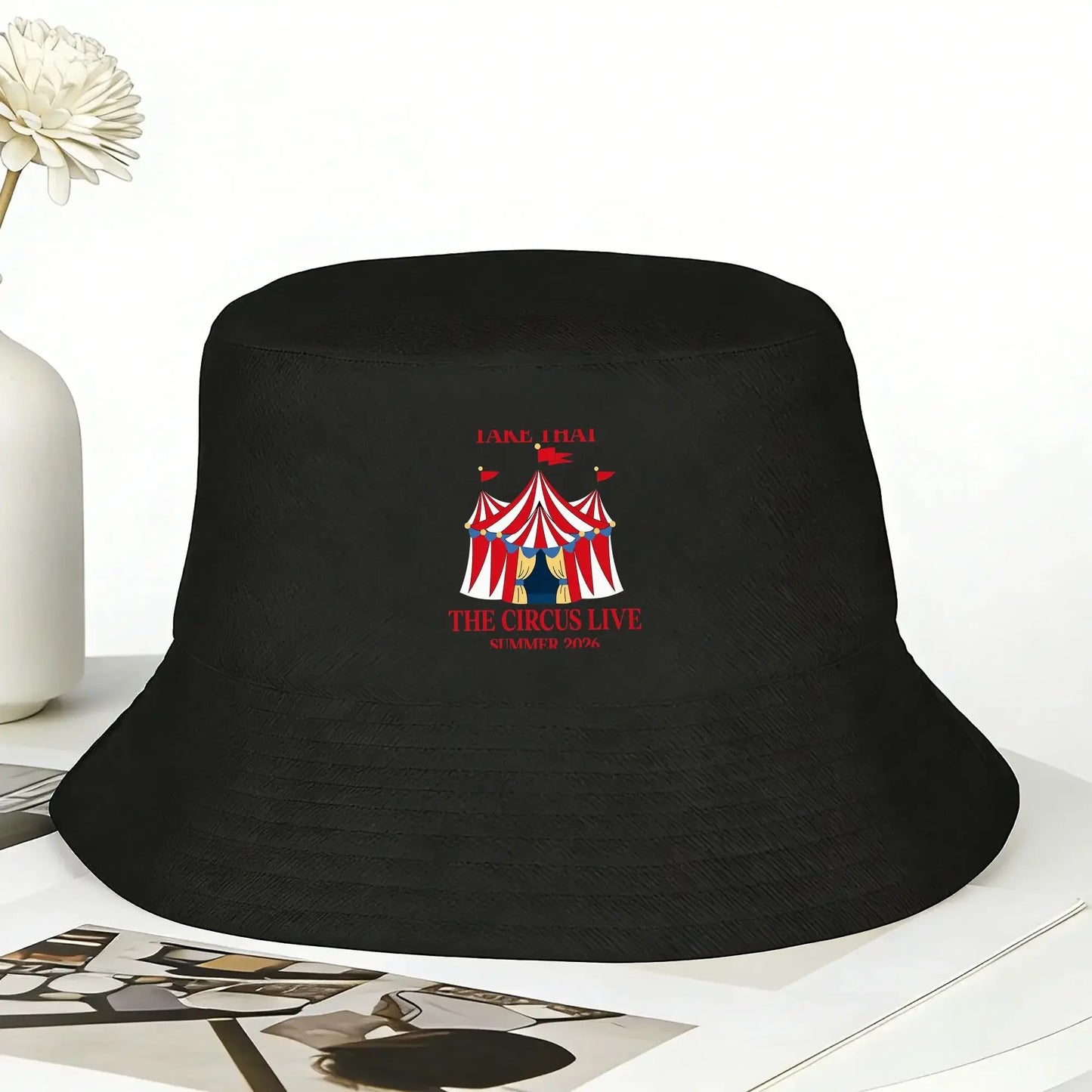 Take That The Circus Live Classic Graphic Bucket Hat