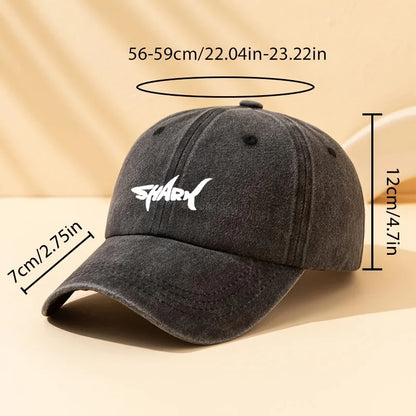 Fashion Shark Print Baseball Cap