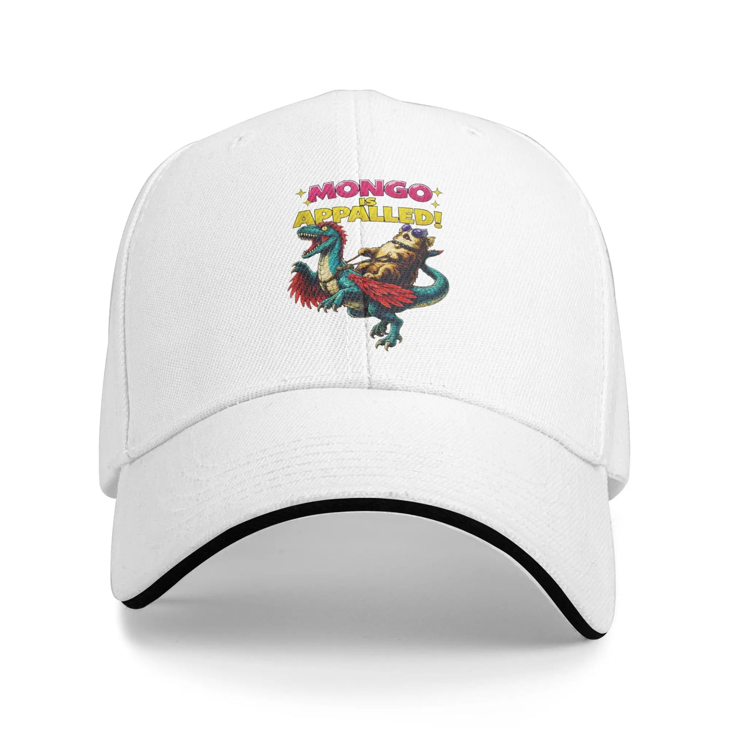 Retro Mongo Princess Cat Dinosaur Baseball Cap