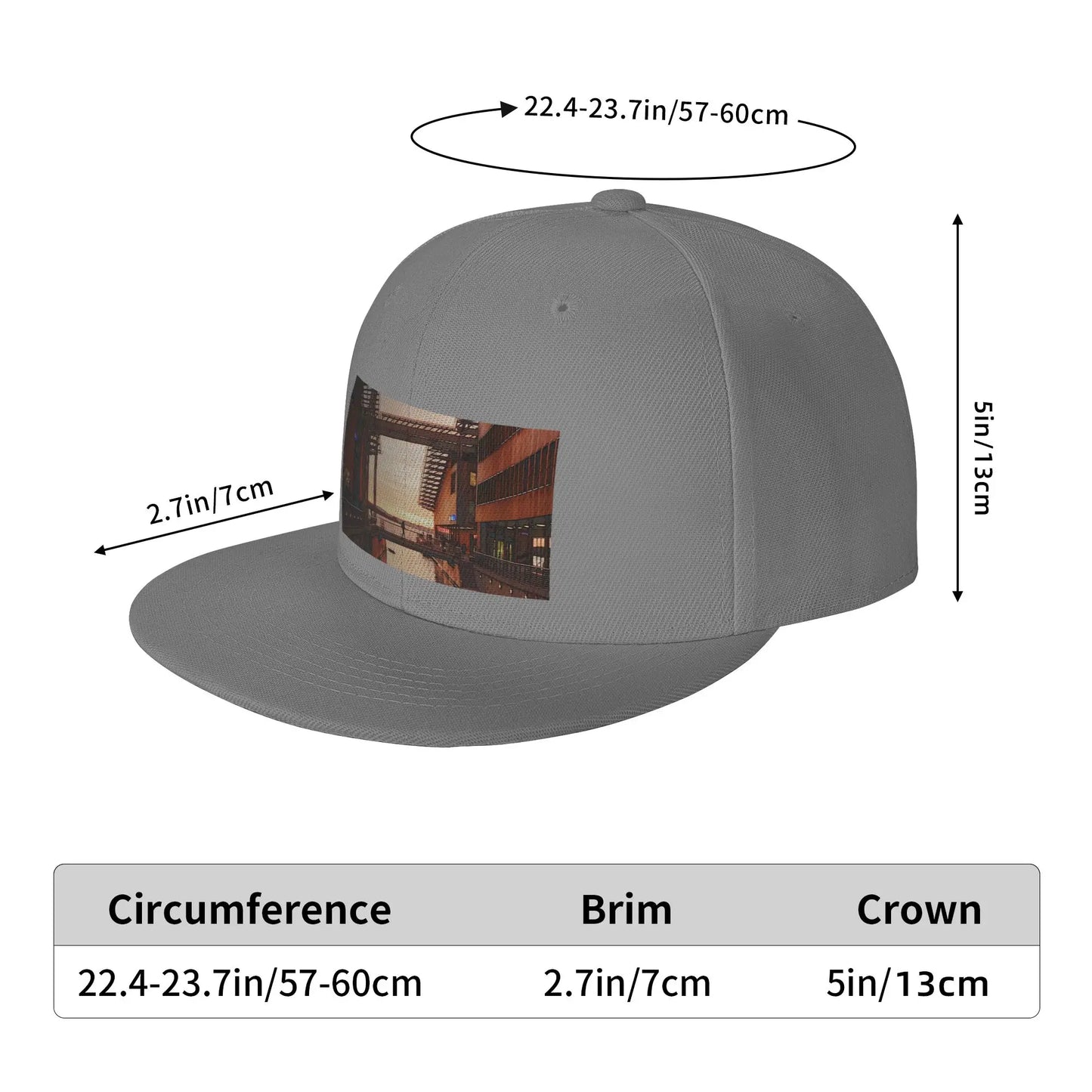 Oslo Norway City Snapback Cap