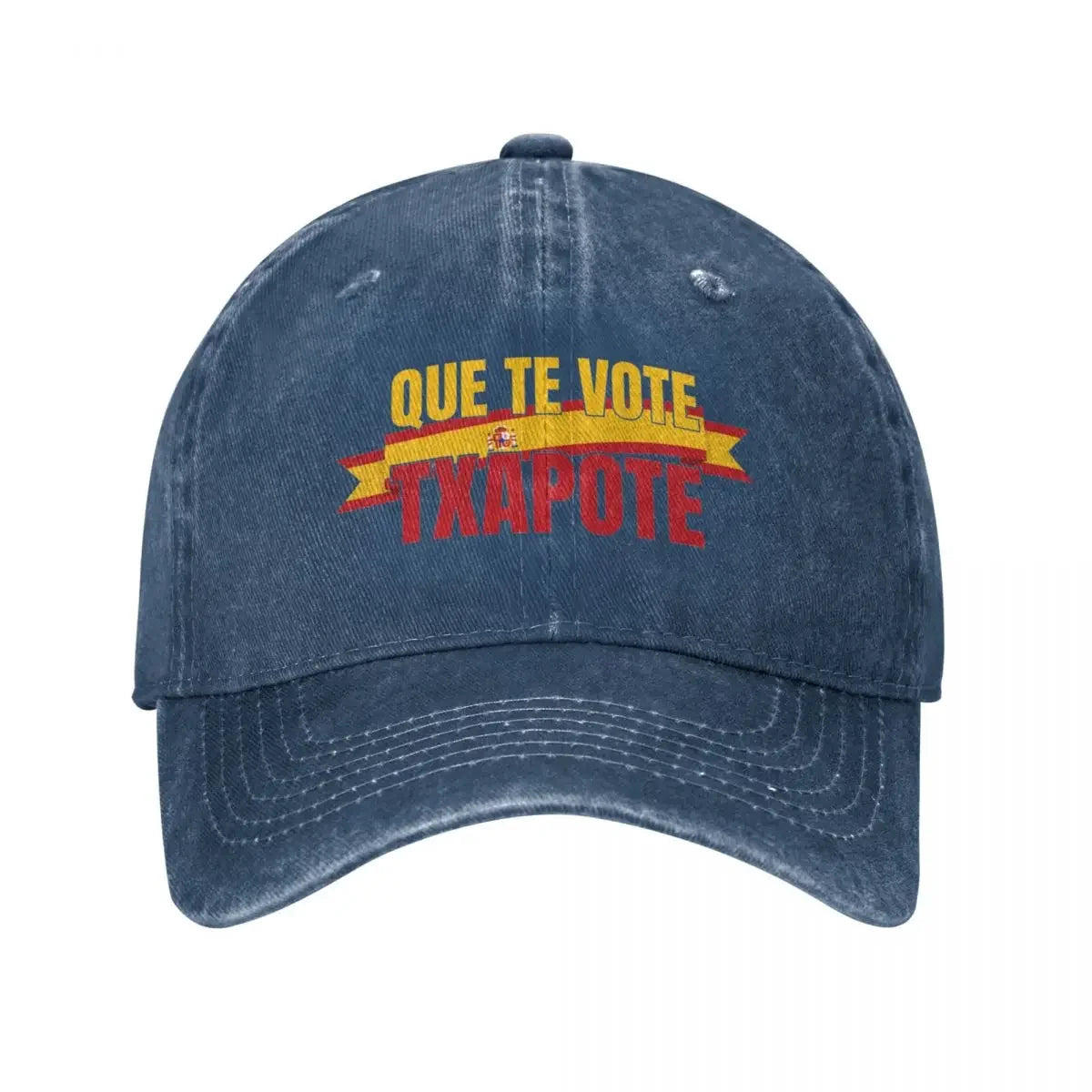 Que Te Vote Washed Baseball Cap