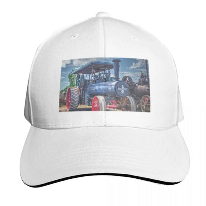 Case Steam Traction Engine Vintage Baseball Cap