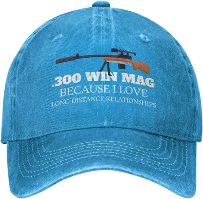 300 Win Mags Distance Baseball Cap