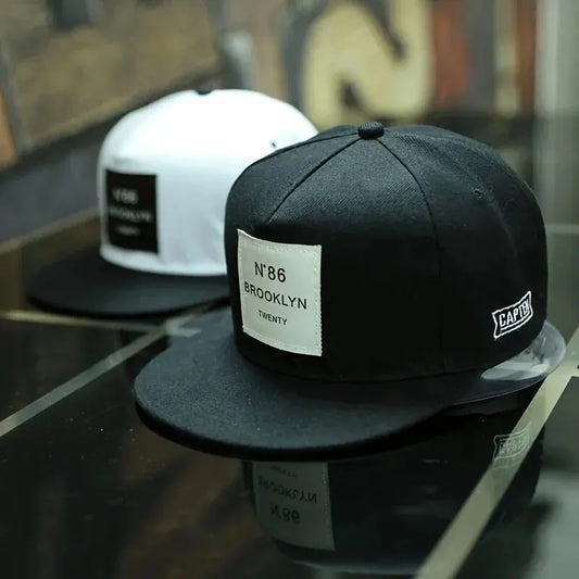 Brooklyn Embroidered Hip Hop Snapback Cap