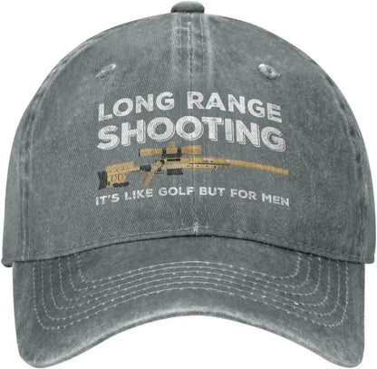 Funny Long Range Shooting Baseball Cap
