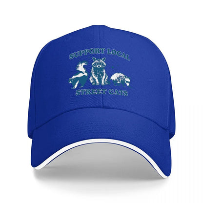 Support Local Street Cats Baseball Cap