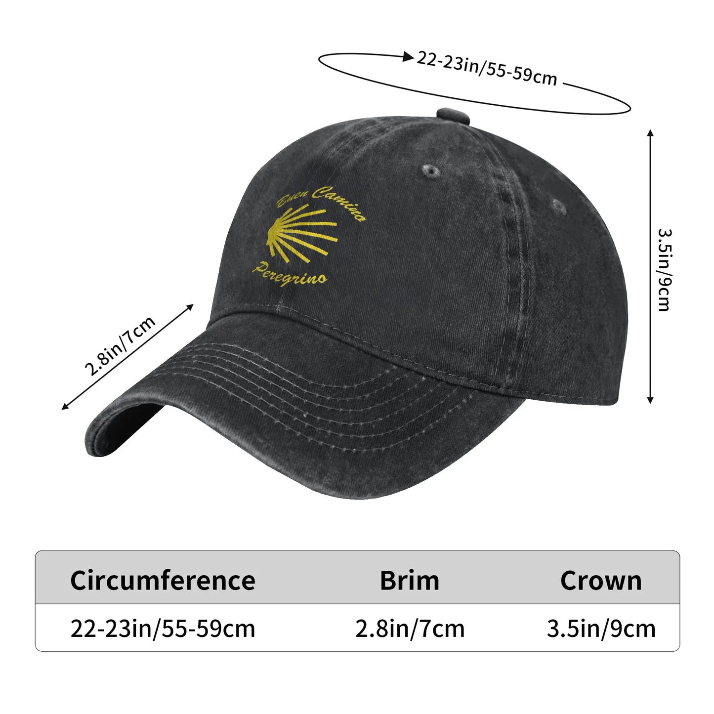 Camino De Santiago Retro Trucker Baseball Cap