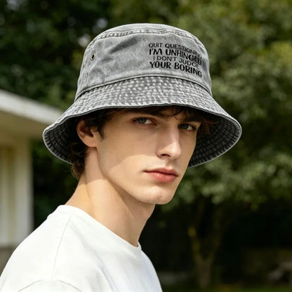 Latest Trend Solid Color Bucket Hat High Quality Breathable