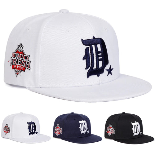 Dummy Fresh Embroidered Hip Hop Snapback Cap
