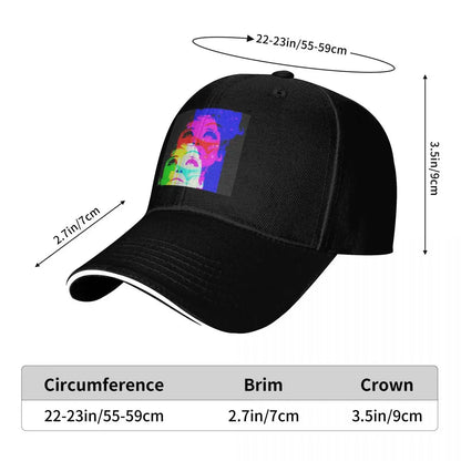 Edie Sedgwick Portrait Baseball Cap