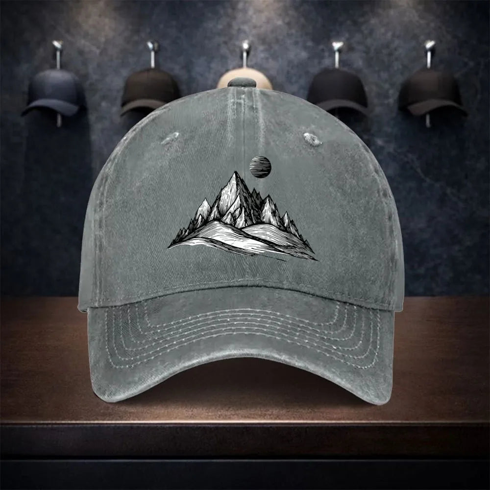 Mountain Sun Washed Baseball Cap