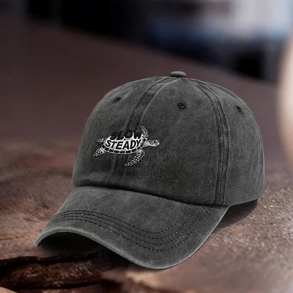 Slow Steady Sea Turtle Baseball Cap