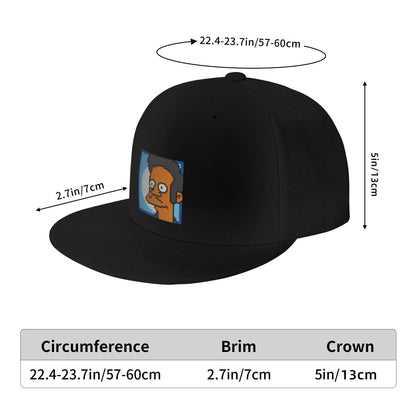 Apu Sprite Simple Versatile Snapback Cap
