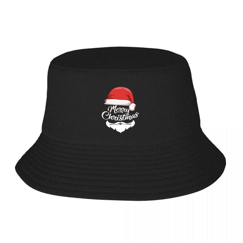 Merry Christmas Graphic Print Festive Bucket Hat Design