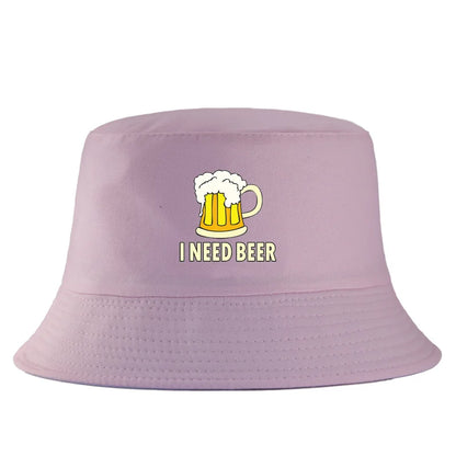 Funny Green Beer Mug Bucket Hat