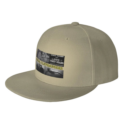 Serial Cliffhangers Flat Brim Vintage Snapback Cap