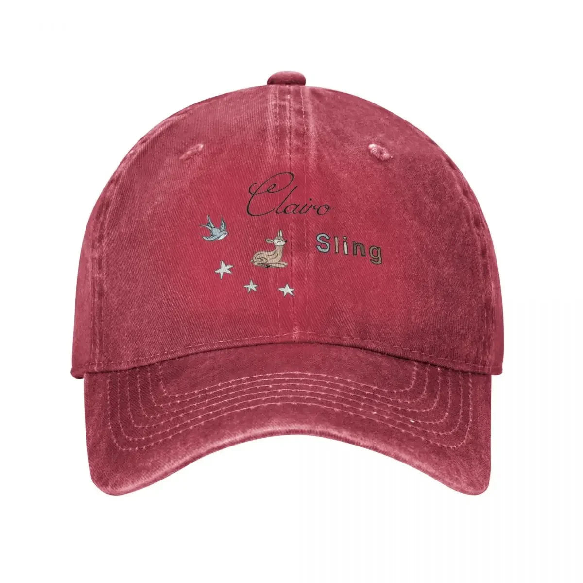 Clairo Singer Distressed Washed Baseball Cap Hat